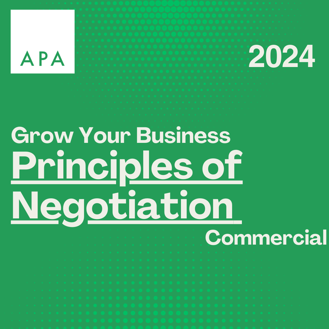 Principles Of Negotiation