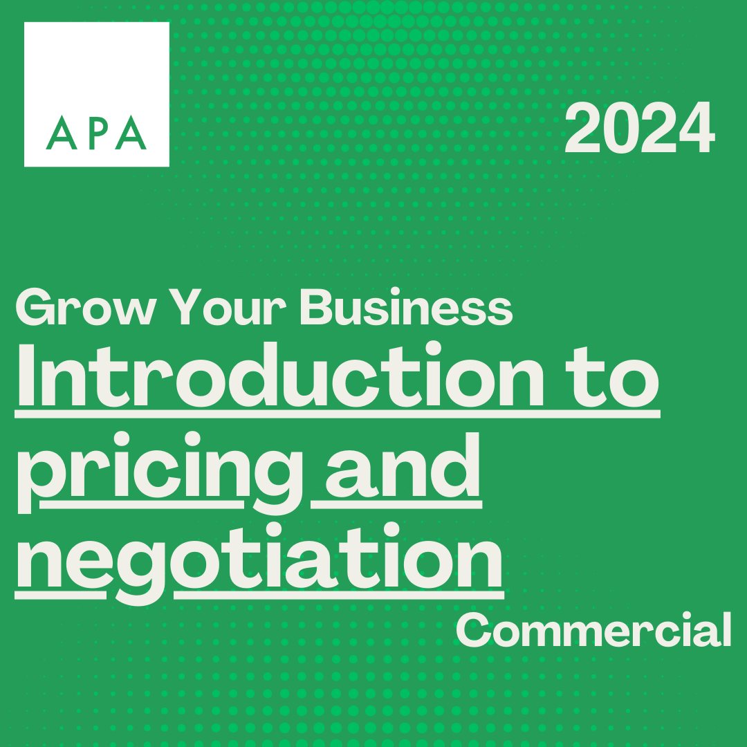 Introduction Into Pricing and Negotiation – 23rd July